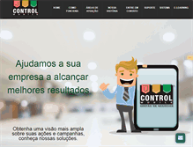 Tablet Screenshot of controlmobile.com.br